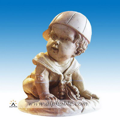 Small baby marble sculpture SS-138