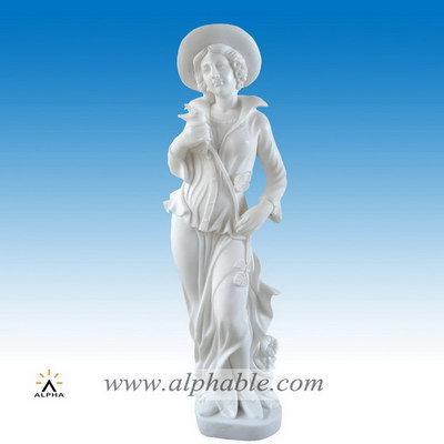 White marble statuary SS-142