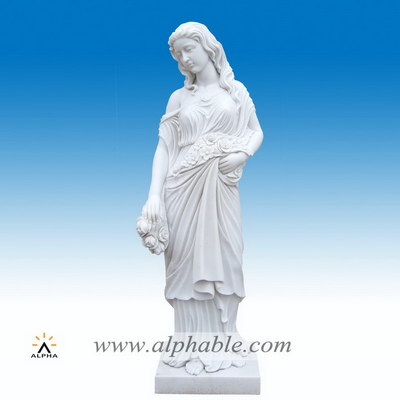 Marble large floor sculpture SS-205