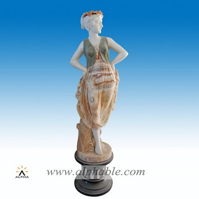 Best marble statue with pedestal SS-250