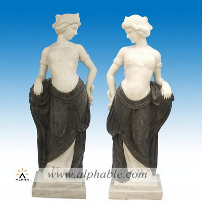 Marble small garden statues SS-282