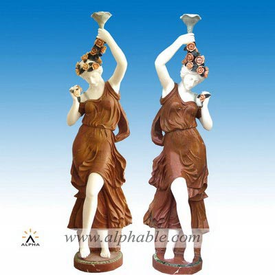 Marble welcome garden ornaments SS-291