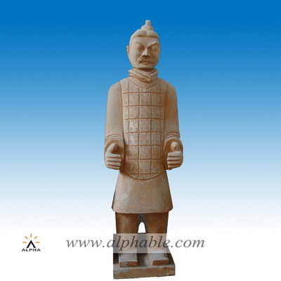 Marble Chinese warrior SS-043