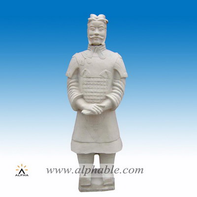 Marble Chinese warrior statues SS-044