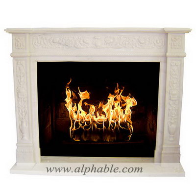 Fireplace surround and hearth SF-004