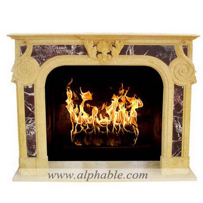 Natural stone fireplace SF-011