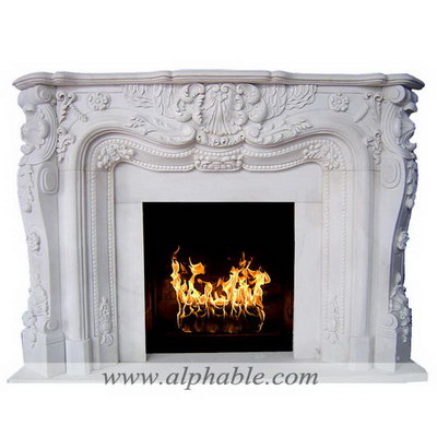 Marble fireplace mantel SF-021