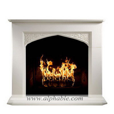 Solid marble fireplace SF-039