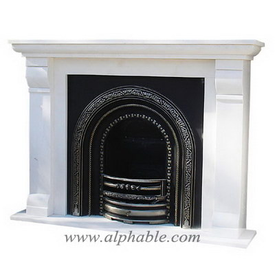 Modern marble fireplace SF-043