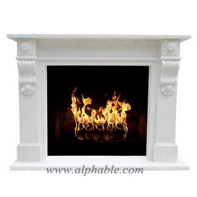 English marble fireplace SF-048