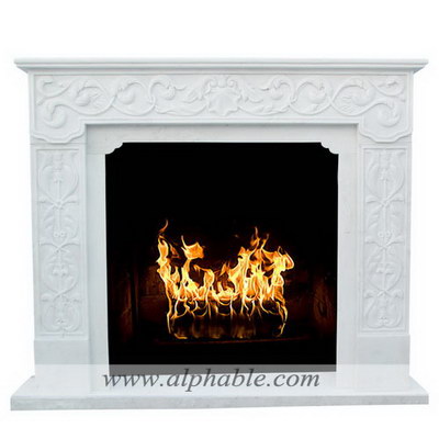 Thin marble fireplace SF-071