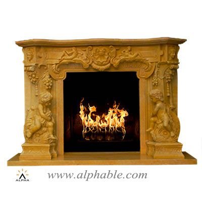 Marble classic fireplace mantel SF-085