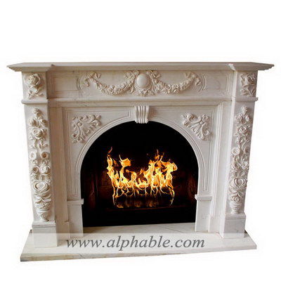 Marble fireplace mantelpiece SF-088