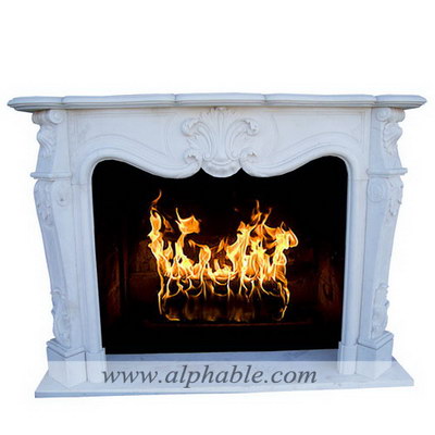 Popular slab stone fireplace SF-106