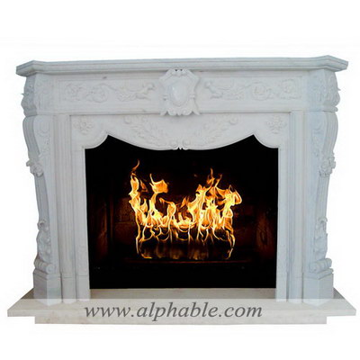 Marble fireplace surround for sale SF-107