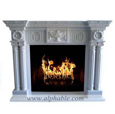 Victorian stone fireplace SF-113