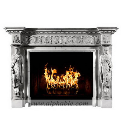 Marble fireplace and mantel designs SF-115