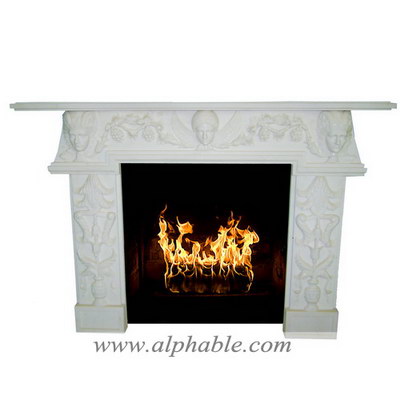 Unique marble fireplace SF-121
