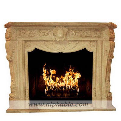 Marble fireplace for sale SF-135
