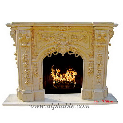 Luxury stone fireplace SF-138