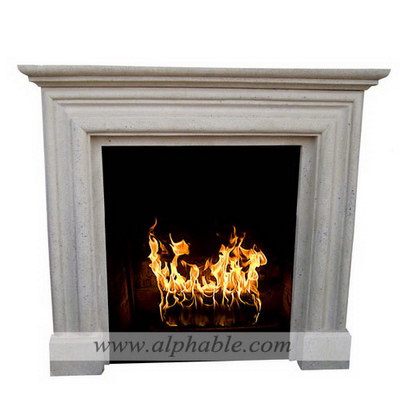 Modern stone fireplace SF-153