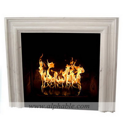 Modern marble fireplace surround SF-157
