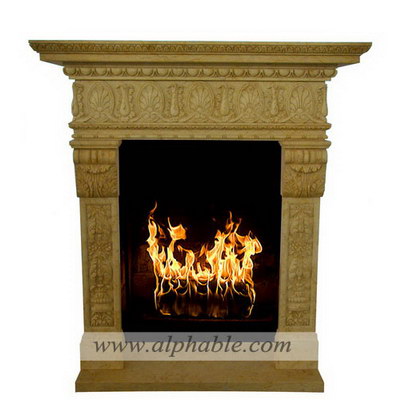 Small marble fireplace SF-203