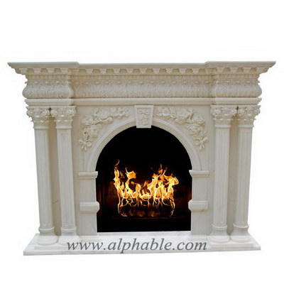 Modern flower fireplace mantel SF-211