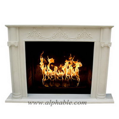 Marble modern fireplace surround SF-222