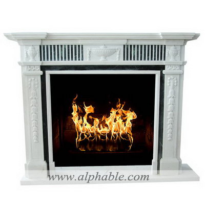 Marble Georgian marble fireplace SF-230