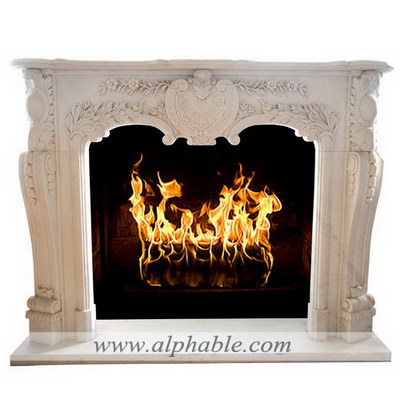 Pictures of stone fireplaces SF-245