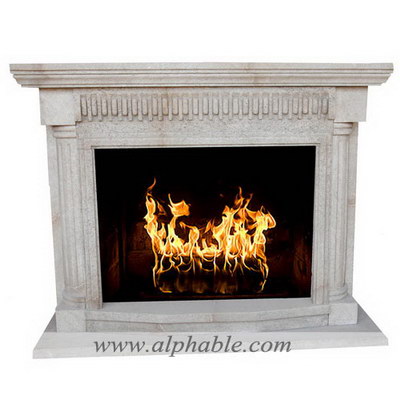 Marble antique fireplace SF-247