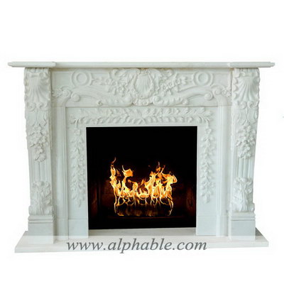 Marble fireplace and mantel SF-260