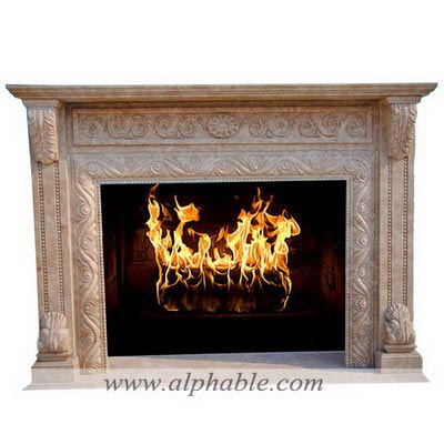 Marble regency fireplace SF-265