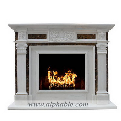 Marble unique fireplace SF-275