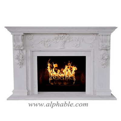Marble fireplace surrounds for stoves SF-285
