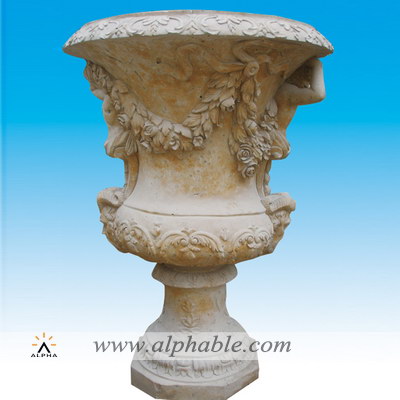 Limestone Greek vase SFP-024