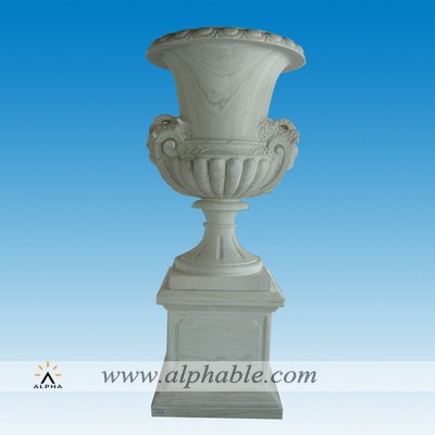 Natural marble big outdoor planters SFP-043