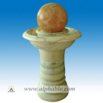 Small marble ball water feature SZF-002