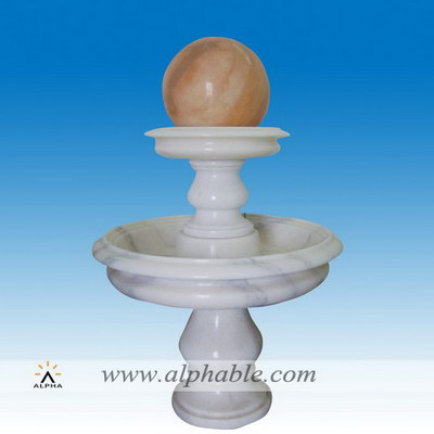 Two tier rolling ball fountain SZF-008