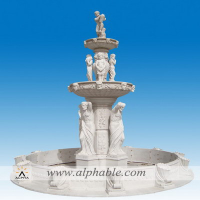 Outdoor stone fountains for sale SZF-021