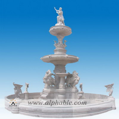 Natural stone water features for the garden SZF-023