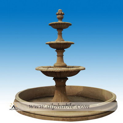 Sandstone water feature SZF-026