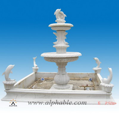 Natural stone fountains for garden SZF-032