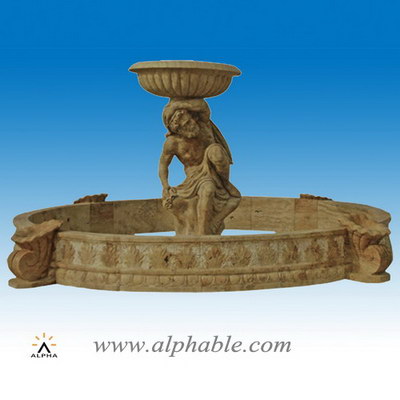 Outdoor natural stone fountains SZF-033