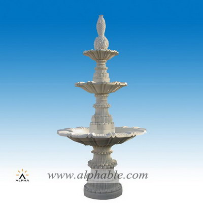 Hand carved real stone fountain SZF-037