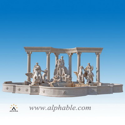 Replica of marble Trevi fountain Rome Italian SZF-070