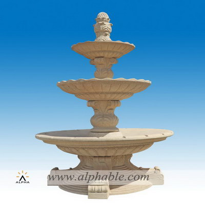 Sandstone water fountain SZF-082