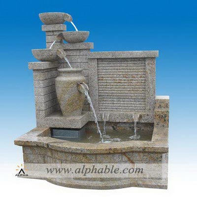 Granite outdoor modern stone fountain SZF-088