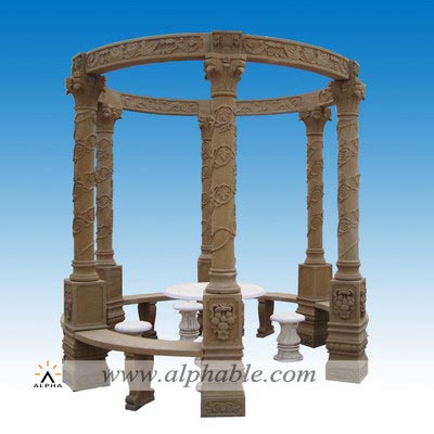 Roman column design round gazebo SG-003